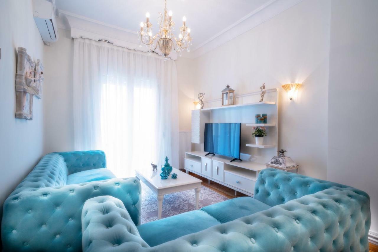 Acropolis Deluxe Apt. Apartman Szaloniki Kültér fotó