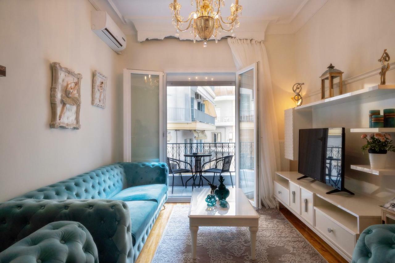 Acropolis Deluxe Apt. Apartman Szaloniki Kültér fotó